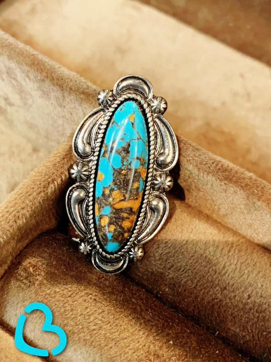 The Ethridge Turquoise Ring