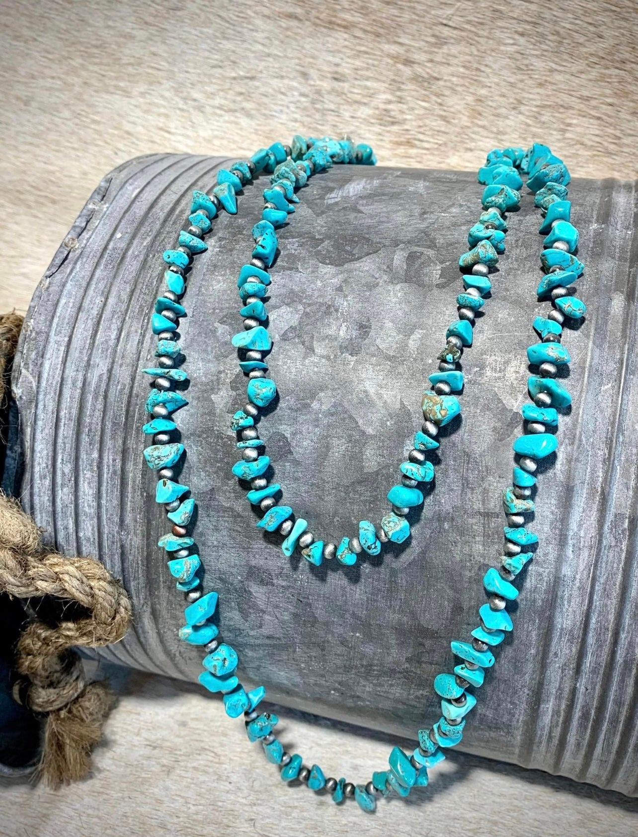 Turquoise Stone Necklace